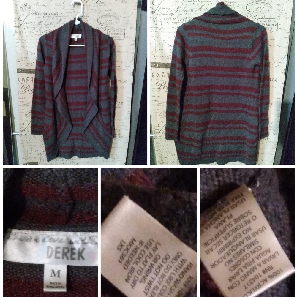 (#07) I'm in love with "DEREK" Cardigan (no size tag)